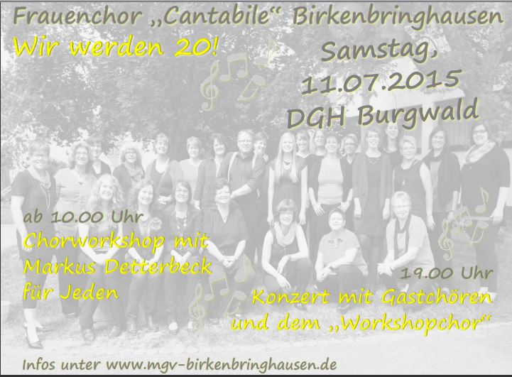 Cantabile Workshop